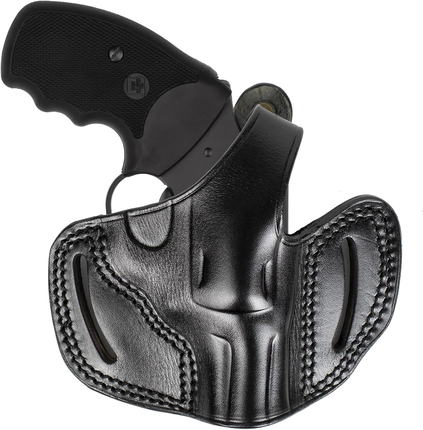 EDS Holster for Charter Arms Undercover 38 SPL Revolver 2 inch OWB Leather Gun Holster