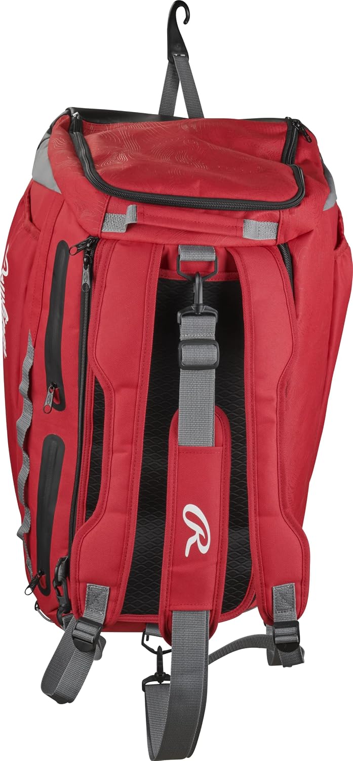 Rawlings | MACH Hybrid Backpack/Duffle Equipment Bag | Baseball & Softball | Multiple Colors