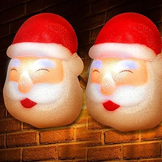 Sponsored Ad - SANKUU Christmas Porch Light Covers, 2 Pack Holiday Outdoor Light Covers Christmas Outdoor Decoration for P...