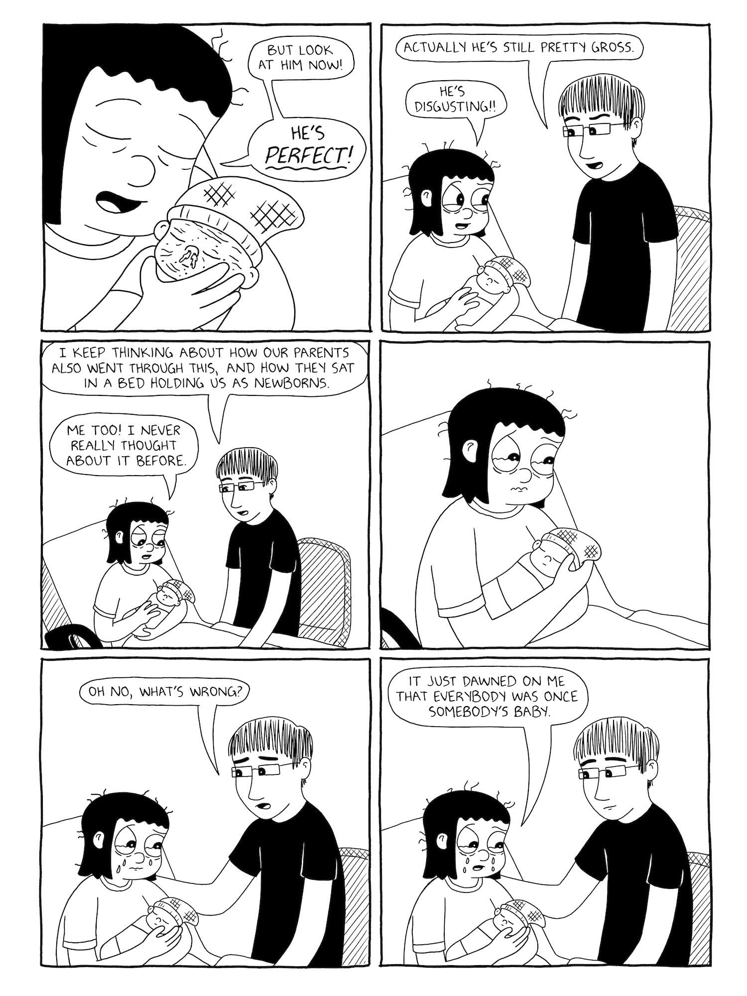 Bury Me, Already (It's Nice Down Here): Comics on Pregnancy and Parenthood