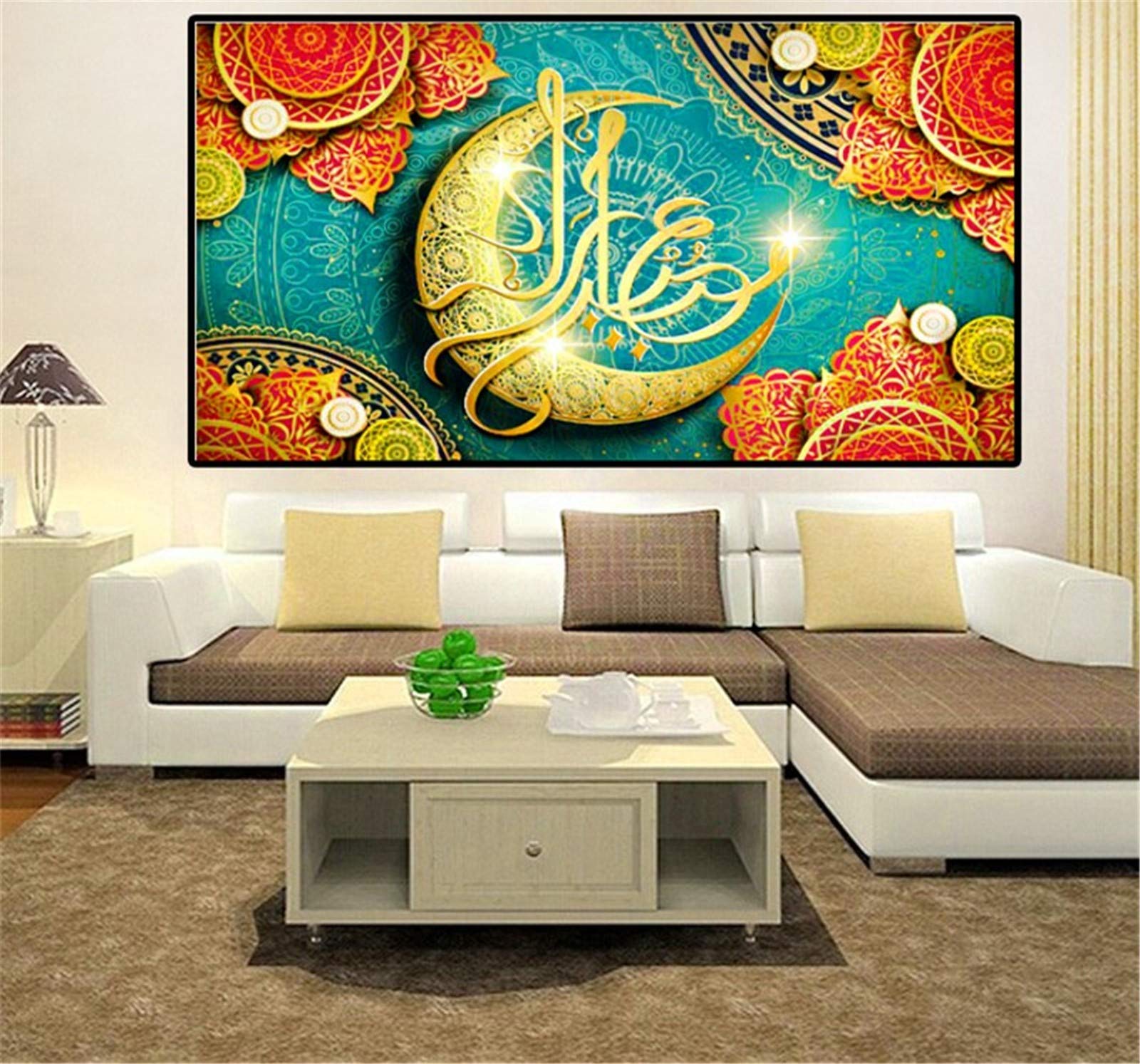 Diamond Painting Strass Large Size Broderie Diamant Carré Premium Canvas Mandala 5D