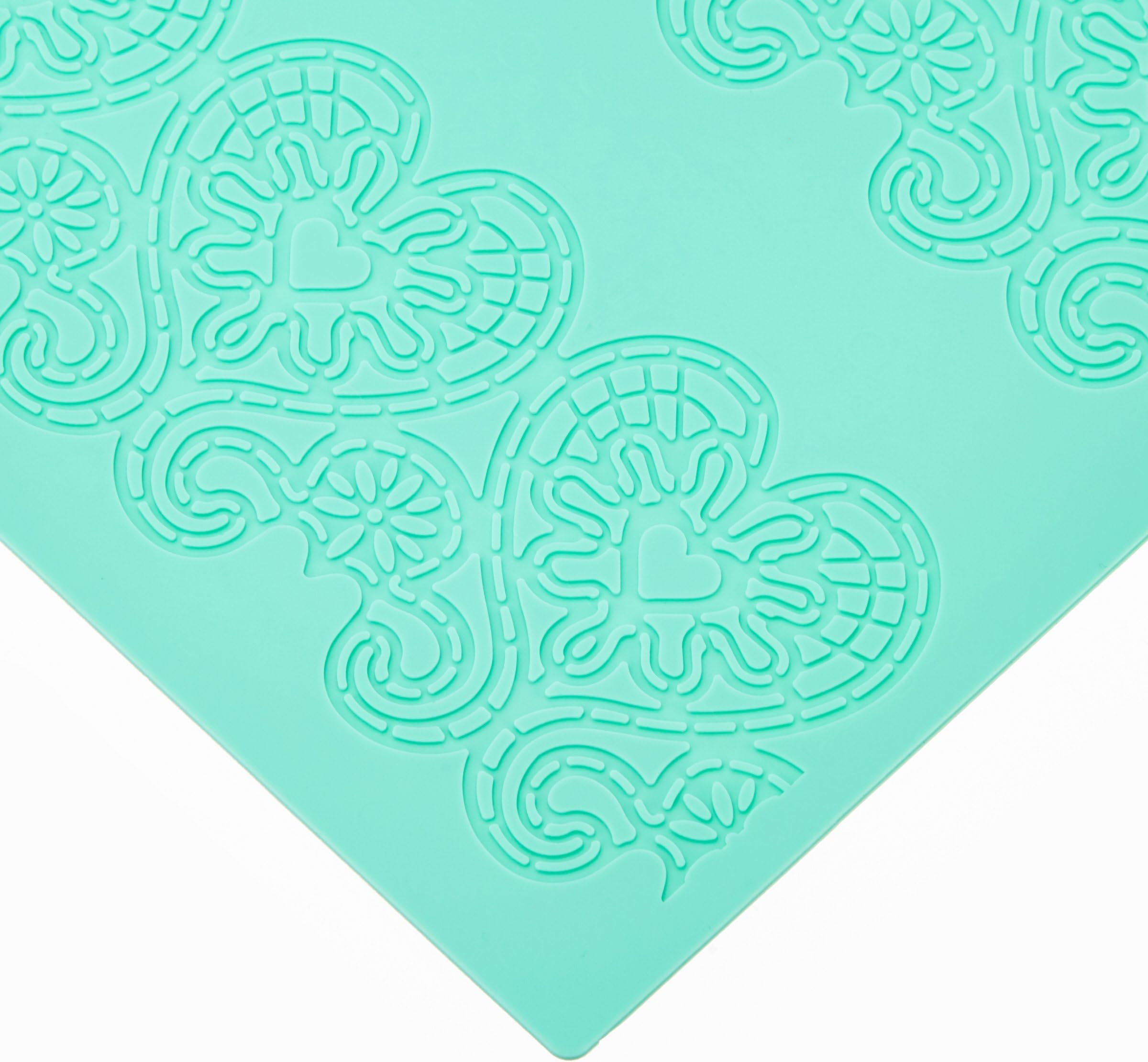 Pavoni Italia S.P.A Silicone Mat Magic Decor Hearts