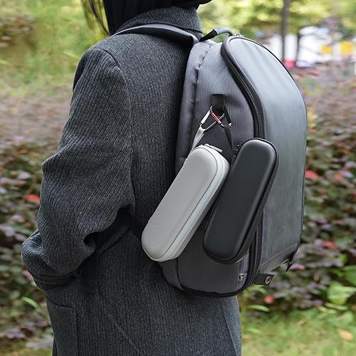 Miniatura 6 de Estuche de transporte para DJI Osmo Pocket 3, estuche de almacenamiento duro portátil, bolsa de transporte bolsillo 3 accesorios (gris)