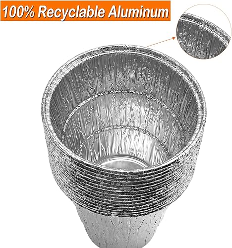 Miniatura 5 de BBQ Future Revestimiento universal de cubo de grasa de 6 pulgadas de alto compatible con parrillas Pit Boss 67292, cubo grande Trae-ger y otros