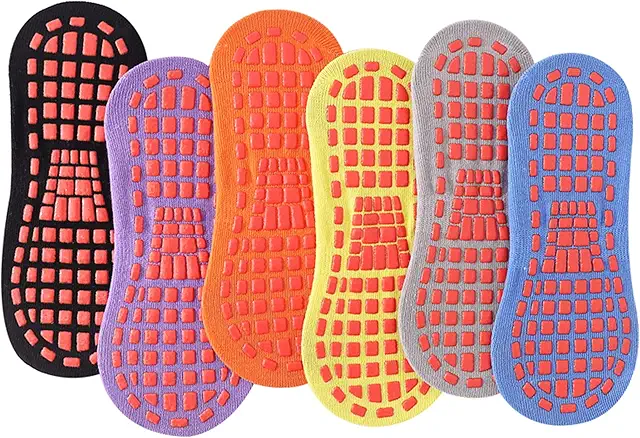 Calze Antiscivolo Yoga Fitness Unisex - Grip Completo per Pilates e Arti Marziali