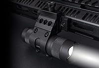 Vista 9 de Monstrum Soporte de riel Picatinny desplazado táctico de 1" para linternas