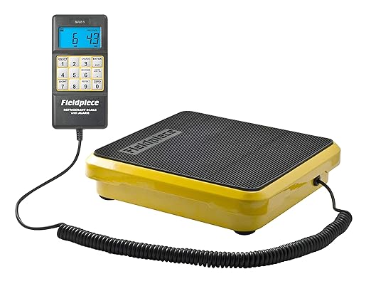 Fieldpiece SRS1 Residential, Light Commercial Refrigerant Scale