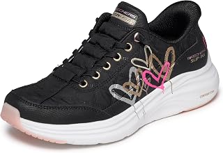 SKECHERS(スケッチャーズ) レディース ハンズフリー スリップインズ コンツアー フォーム ゴールデン エンブレイス_150847 洗濯機洗い可スニーカー | 洗濯機洗い可 スニーカー