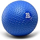 Yes4All Slam Balls, 10-40lb Weighted Ball Weight, Durable PVC Sand Filled Workout Dynamic Slam Ball for Core Strengthen