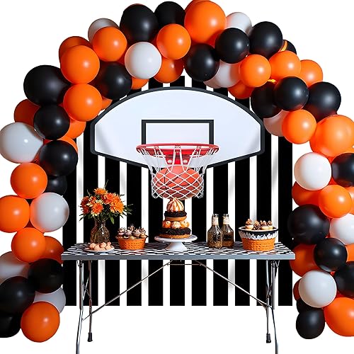 Miniatura 8 de Telón de fondo de feliz cumpleaños 50 de 7 x 5 pies, poliéster negro y dorado con purpurina Bokeh, corona de fondo para fotografía, reina de 50