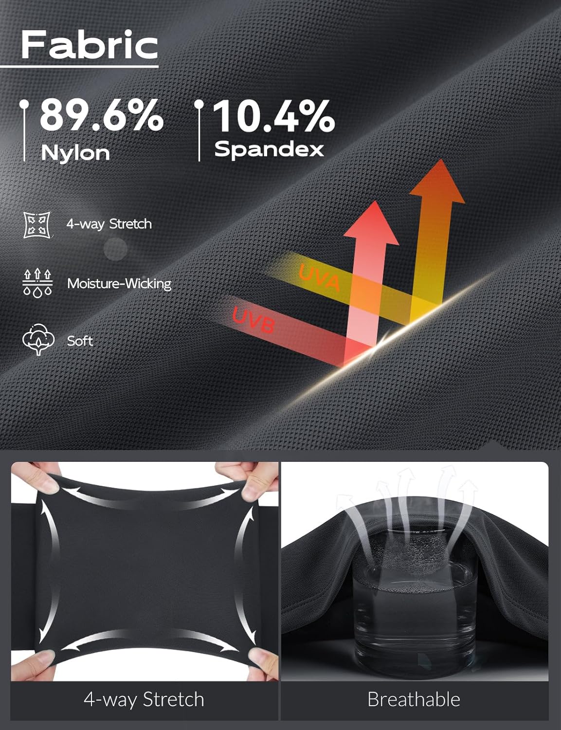 baleaf Women's Golf Shirts Sleeveless Pockets Tennis Tops Workout Athletic Polo V Neck Collared UPF - Image 4