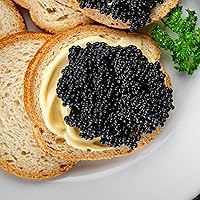 Vista 5 de Agustson Caviar de Huevas de Lumpfish Negro, 12 Onzas