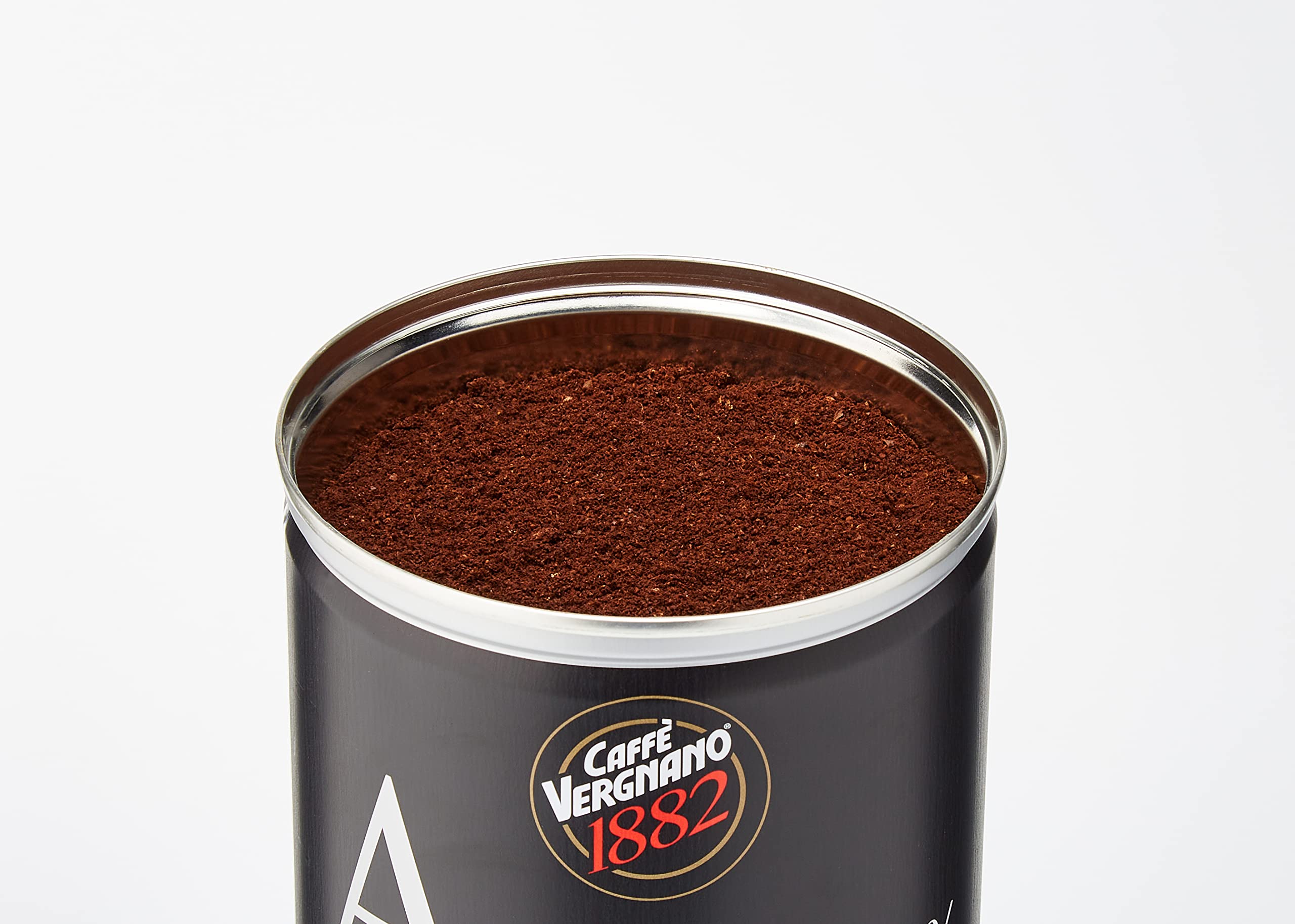 Caffè Vergnano 1882 - Barattolo di caffè 100% Arabica macinato, per moka, confezione da 2500 g