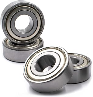 HD Switch 4 Pack - Z9504-RST Bearing w/ C3 High Speed Upgrade 3/4 Bore JD9236 JD9239 JD9266 JD9296 204BBAR P204RR6 Z9504 Z9504RST Z9504 Fits John Deere Mower Spindle w/C3 & HIGH Temp Grease