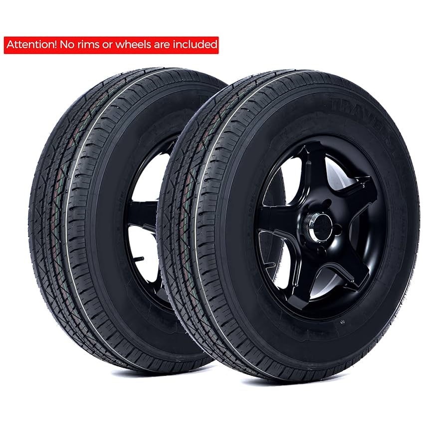 メル28238 Amazon.com: Set of 2 Travelstar HF288 ST225/75R15 117/112M E Rated