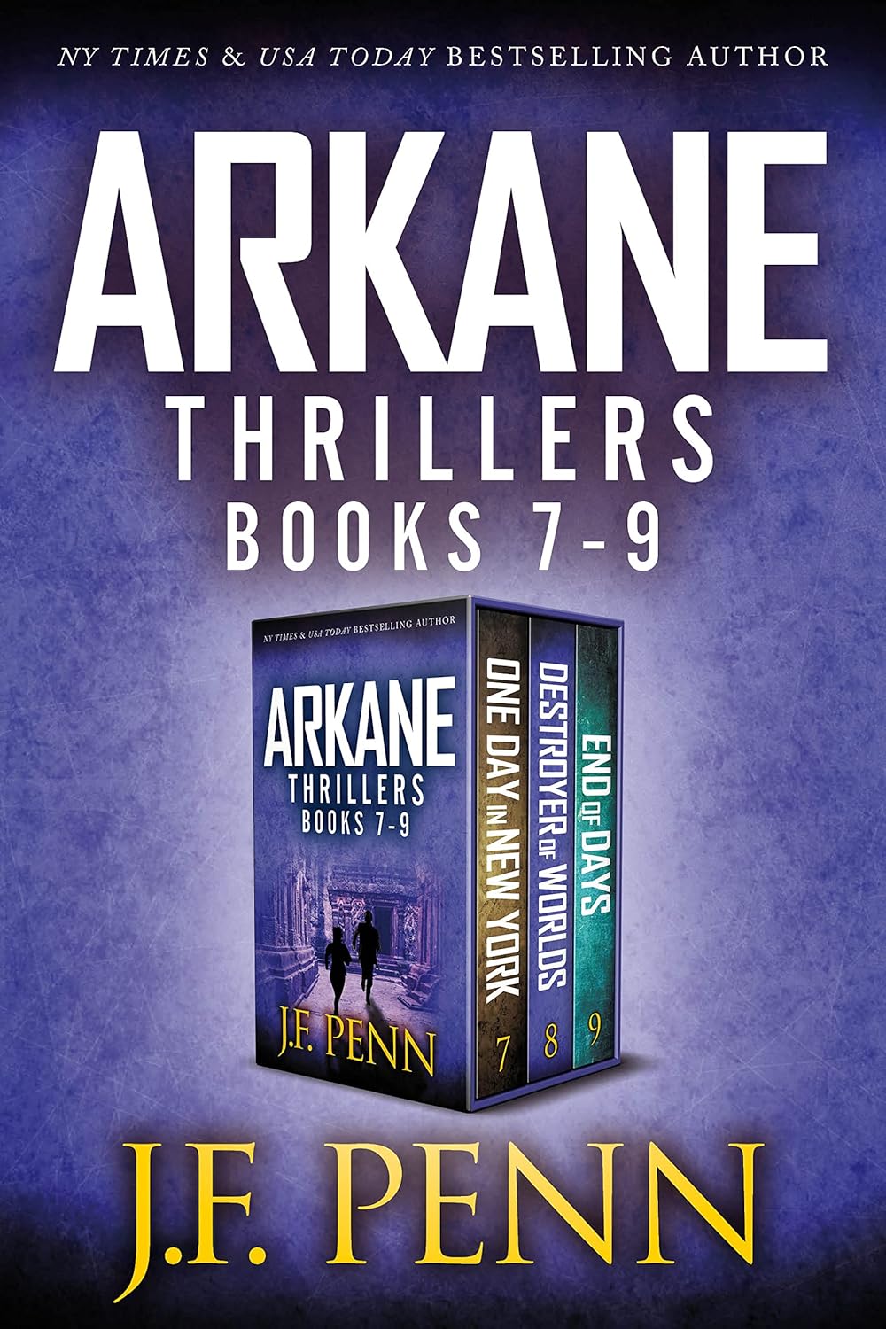 ARKANE Thriller Boxset 3: One Day in New York, Destroyer of Worlds, End of Days (ARKANE Boxset)      Kindle Edition