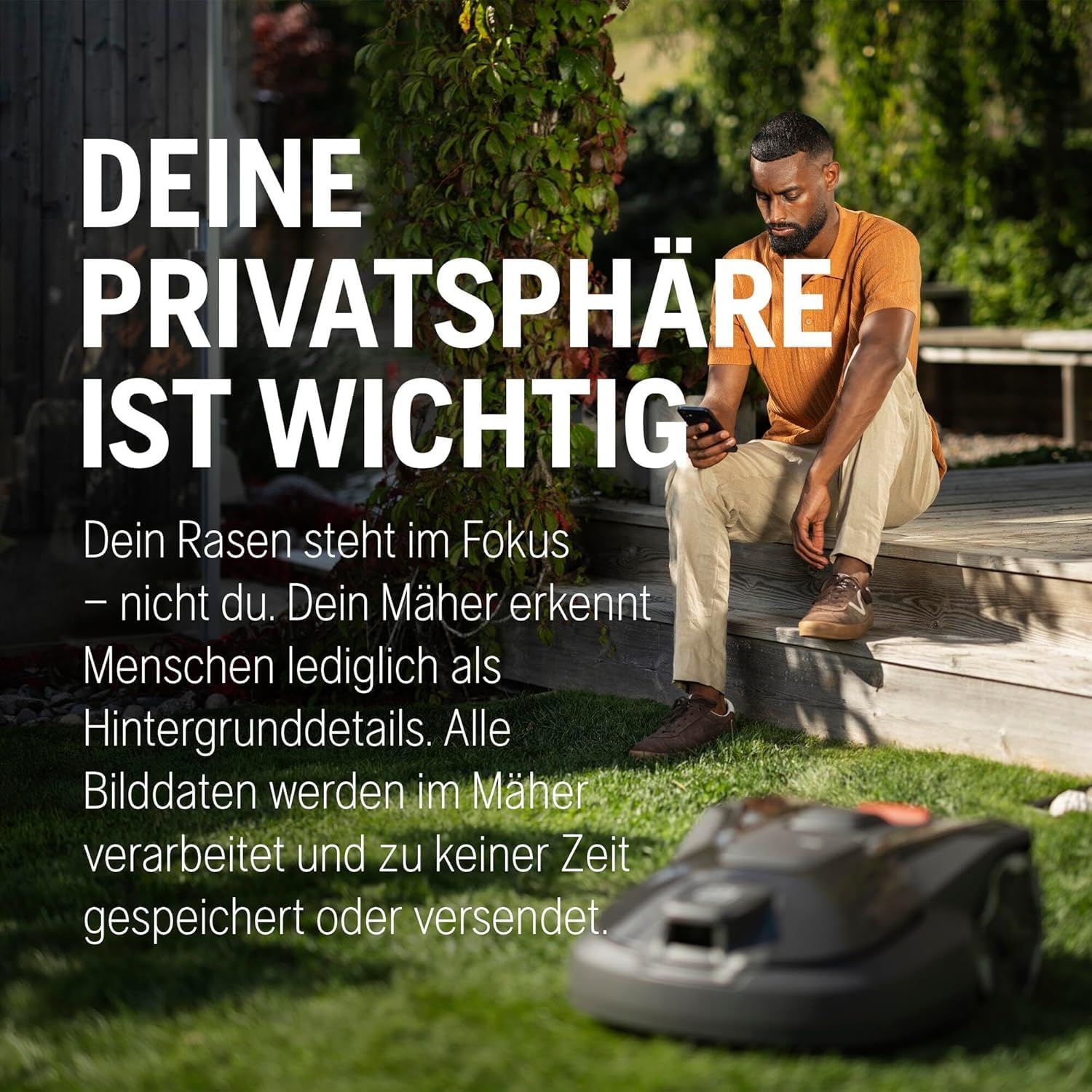 HUSQVARNA Automower® Aspire R6V Mähroboter – ohne Begrenzungskabel, AI Vision, GPS-Navigation, App-Steuerung, virtuelle Zonen, bis 600 m² + Garage