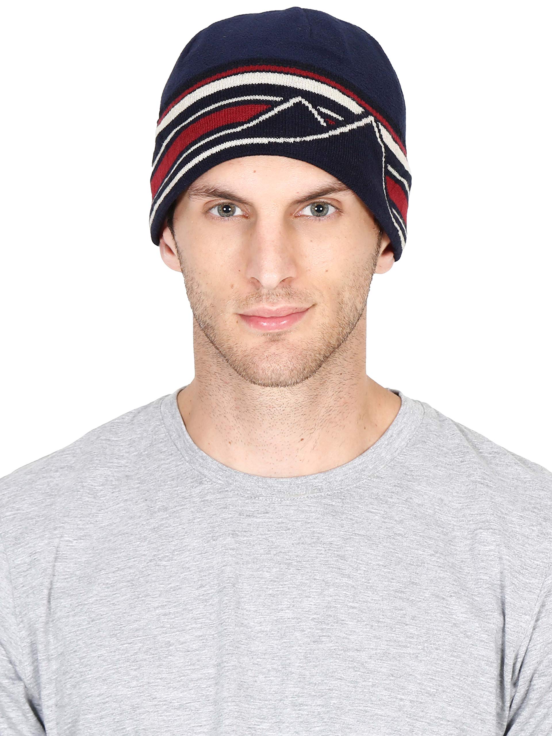 fabseasons Fleece Winter Skull Cap for Men-picture-28