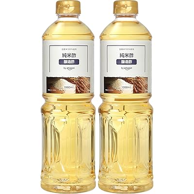 by Amazon 純米酢 1000ml 国産米100%使用 (× 2)