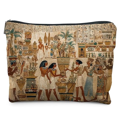 Egyptian Gifts Makeup Cosmetic Bag - Ancient Egypt Mythology Pharaoh
