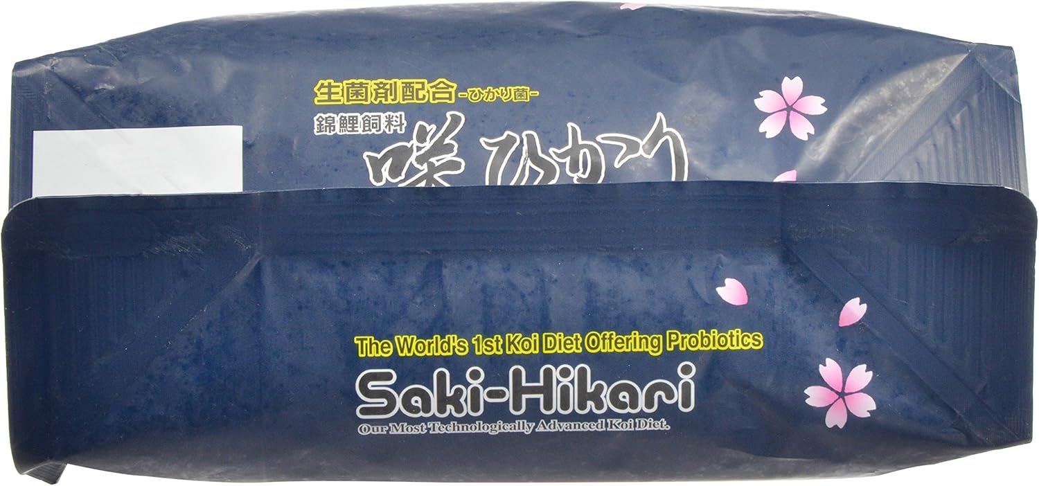 Saki-Hikari 4.4-Pound Color Enhancing Floating Pellets for Pets, Medium