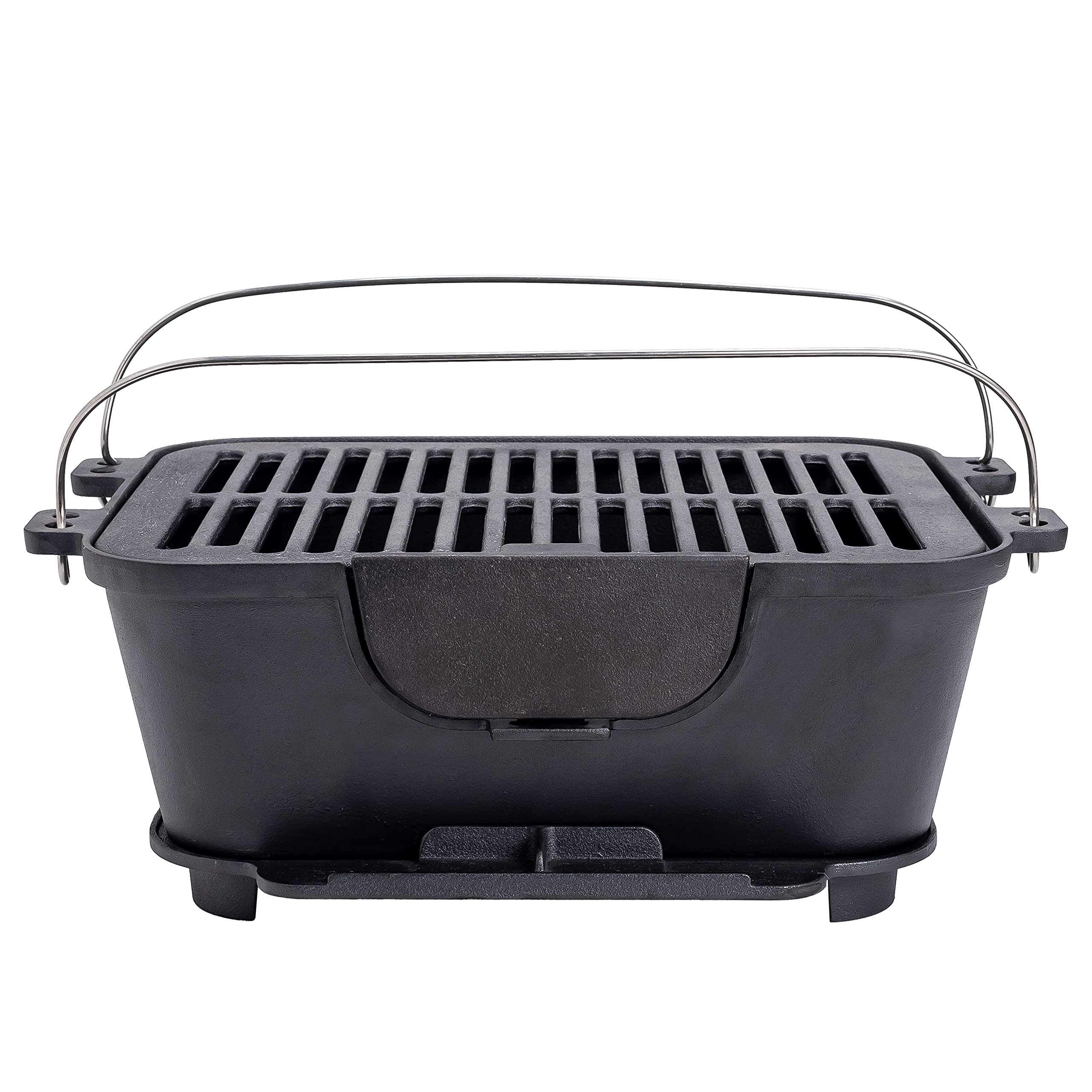marsh allen cast iron hibachi charcoal grill