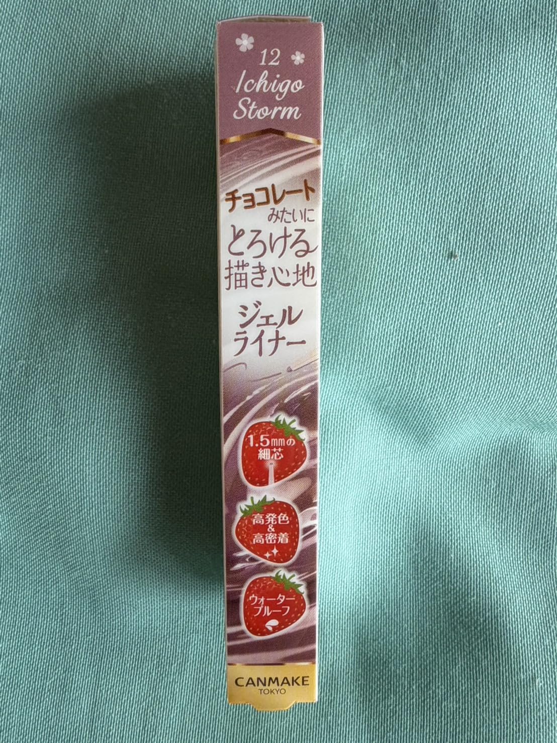 Canmake Creamy Touch Liner 12 Strawberry Storm Gel Eyeliner Japan