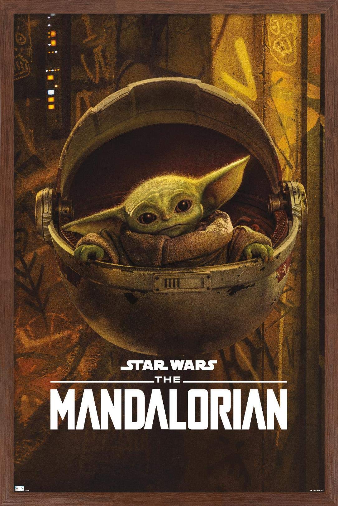 Poster Star Wars The Child pour personnaliser une chambre de gamer