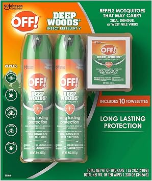 OFF! Deep Woods Insect Repellent Towelettes