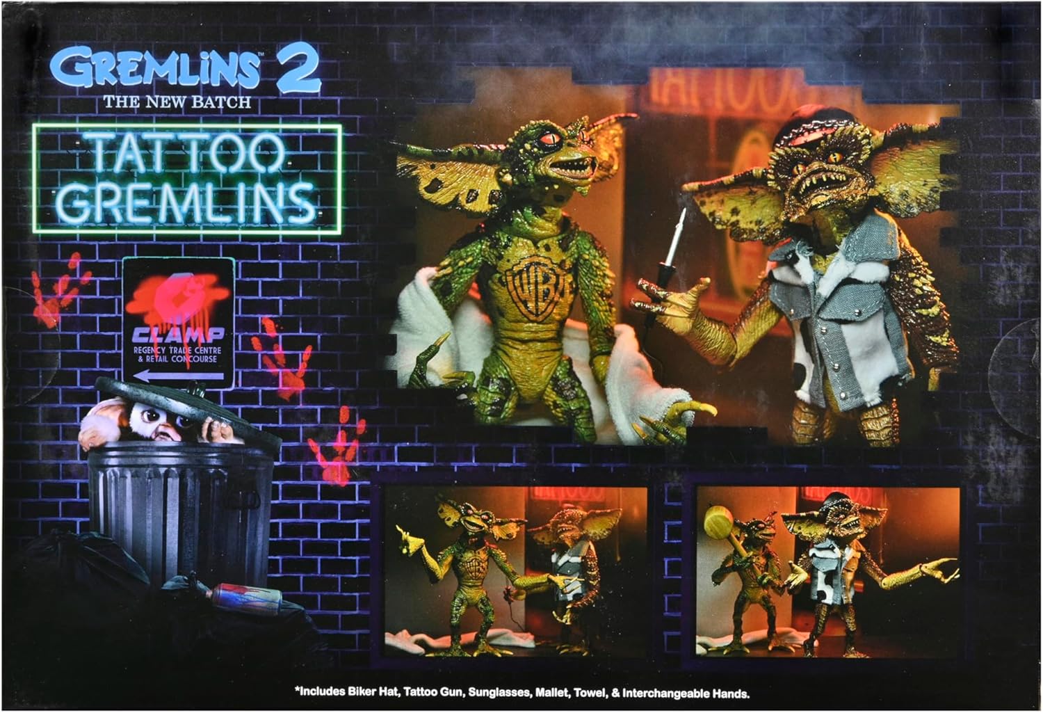 NECA - Gremlins 2 - Tattoo Gremlins 7" Action Figure 2Pk