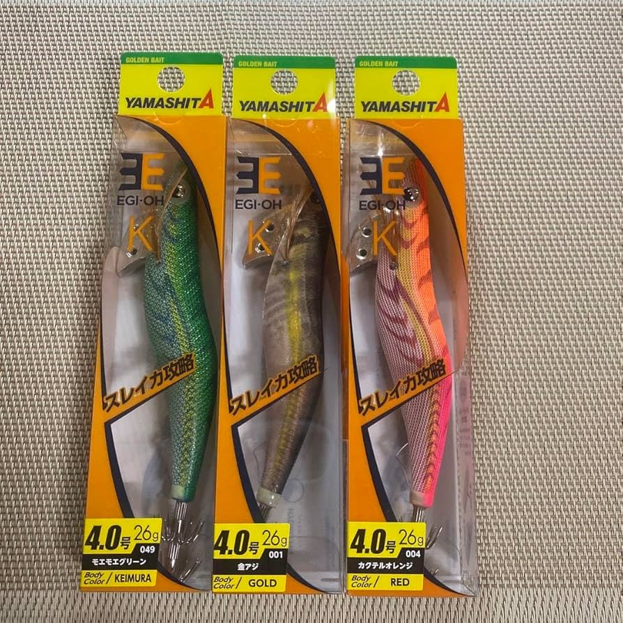 ヤマシタエギ王セット Amazon.co.jp: ヤマシタ エギ王K4号3本セット : Sports & Outdoors
