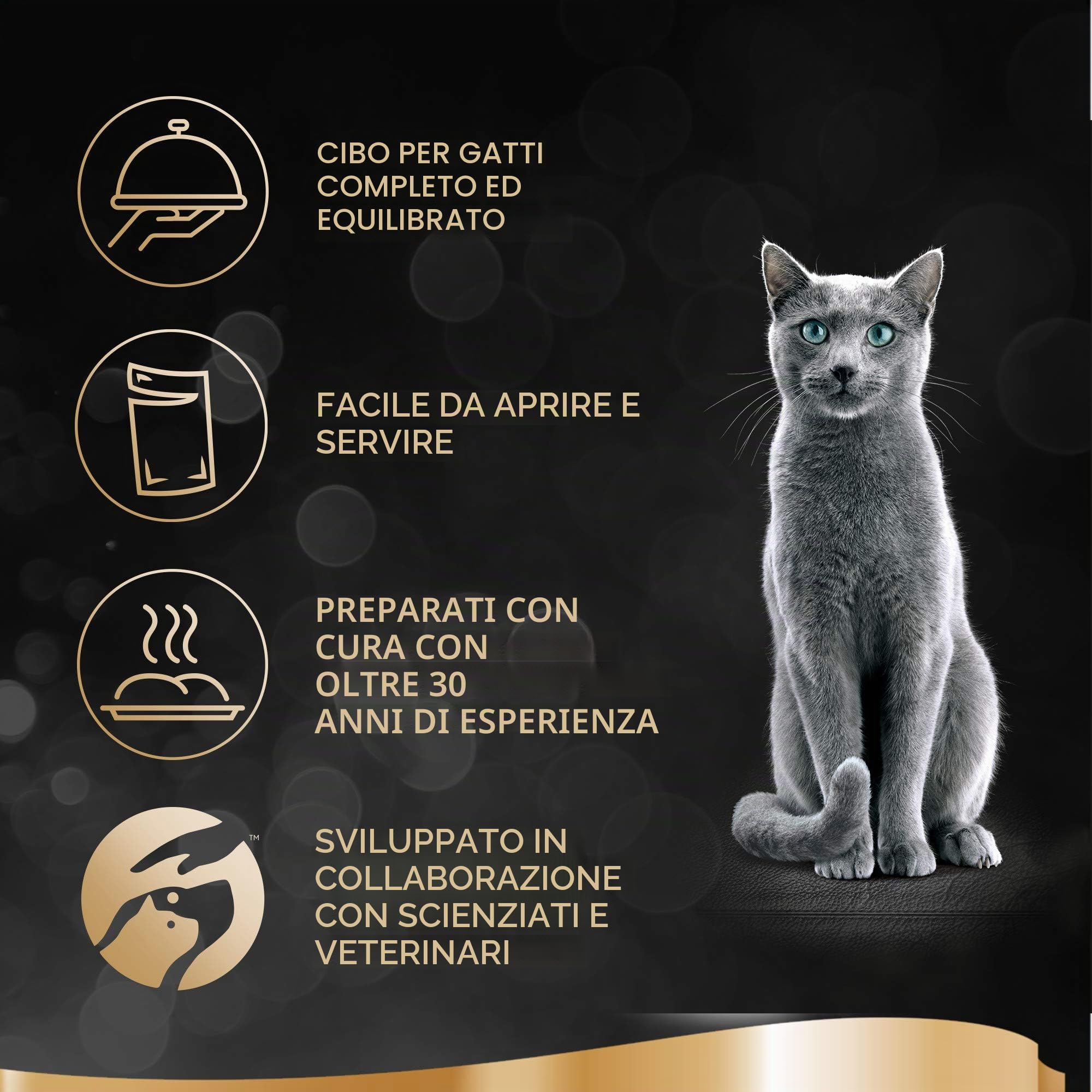 Sheba Delicatezze - Cibo umido per gatti, selezione di uccelli in gelatina, pesce, multipack (13 confezioni x 4 bustine x 85 g)