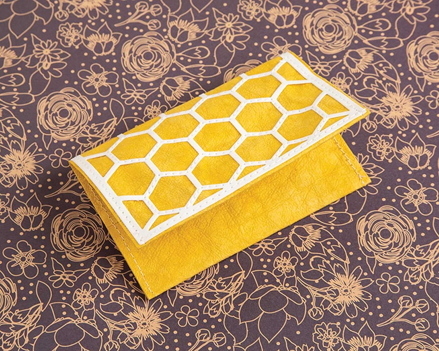 kraft-tex Roll Saffron Hand-Dyed & Prewashed: Kraft Paper Fabric, 18.5" x 28.5" Roll (kraft-tex Designer)