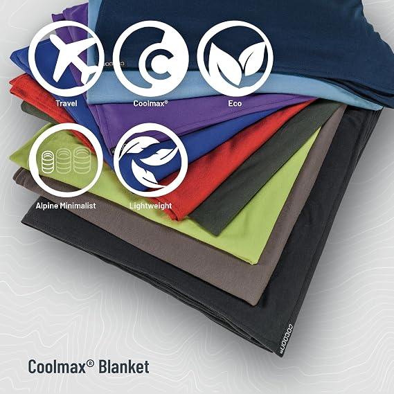 COCOON - Premium - Coolmax - Travel Blanket - Bluemax