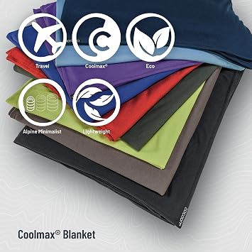 COCOON - Premium - Coolmax - Travel Blanket - Bluemax