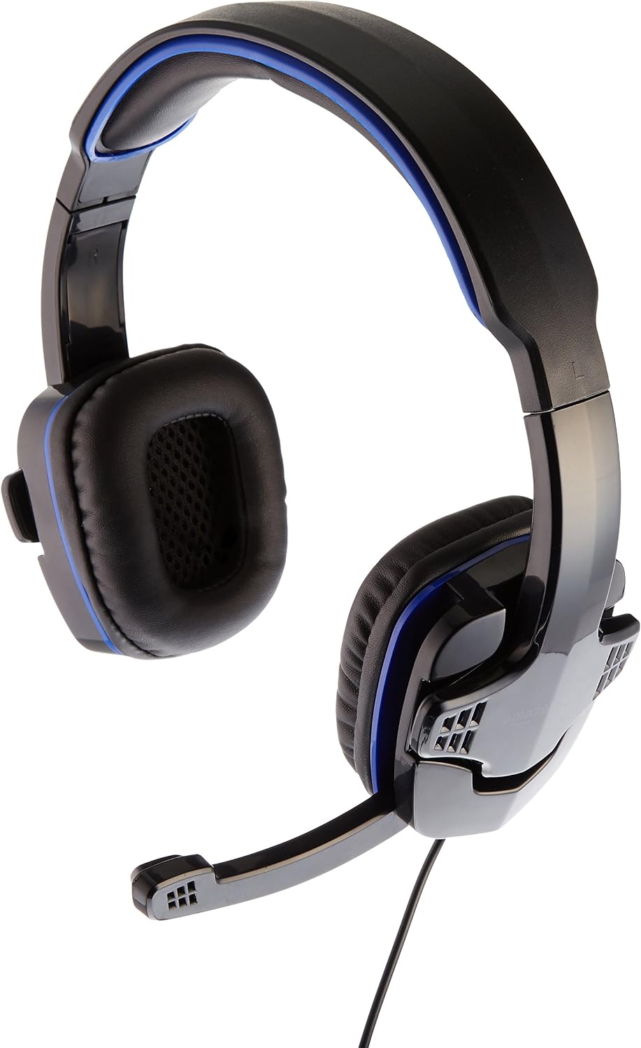 Amazon Basics Gaming Headset with Mic for Xbox One, PS4 and PC - Blue