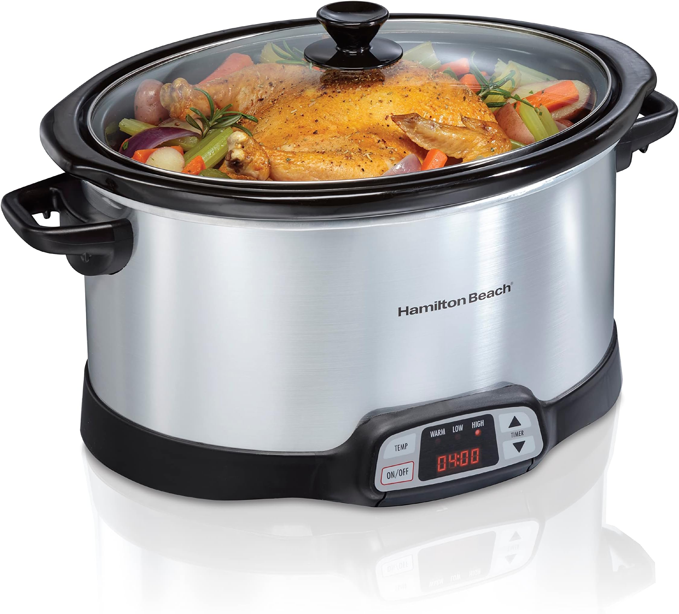 Hamilton Beach 8 Quart Programmable Countdown Slow Cooker (33480)