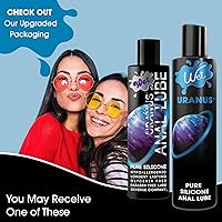 Vista 5 de Wet Uranus Lubricante Anal a Base de Silicona para Hombres, Mujeres y Parejas, Lubricante Sexual Personal Premium de Larga Duración y Resistente al