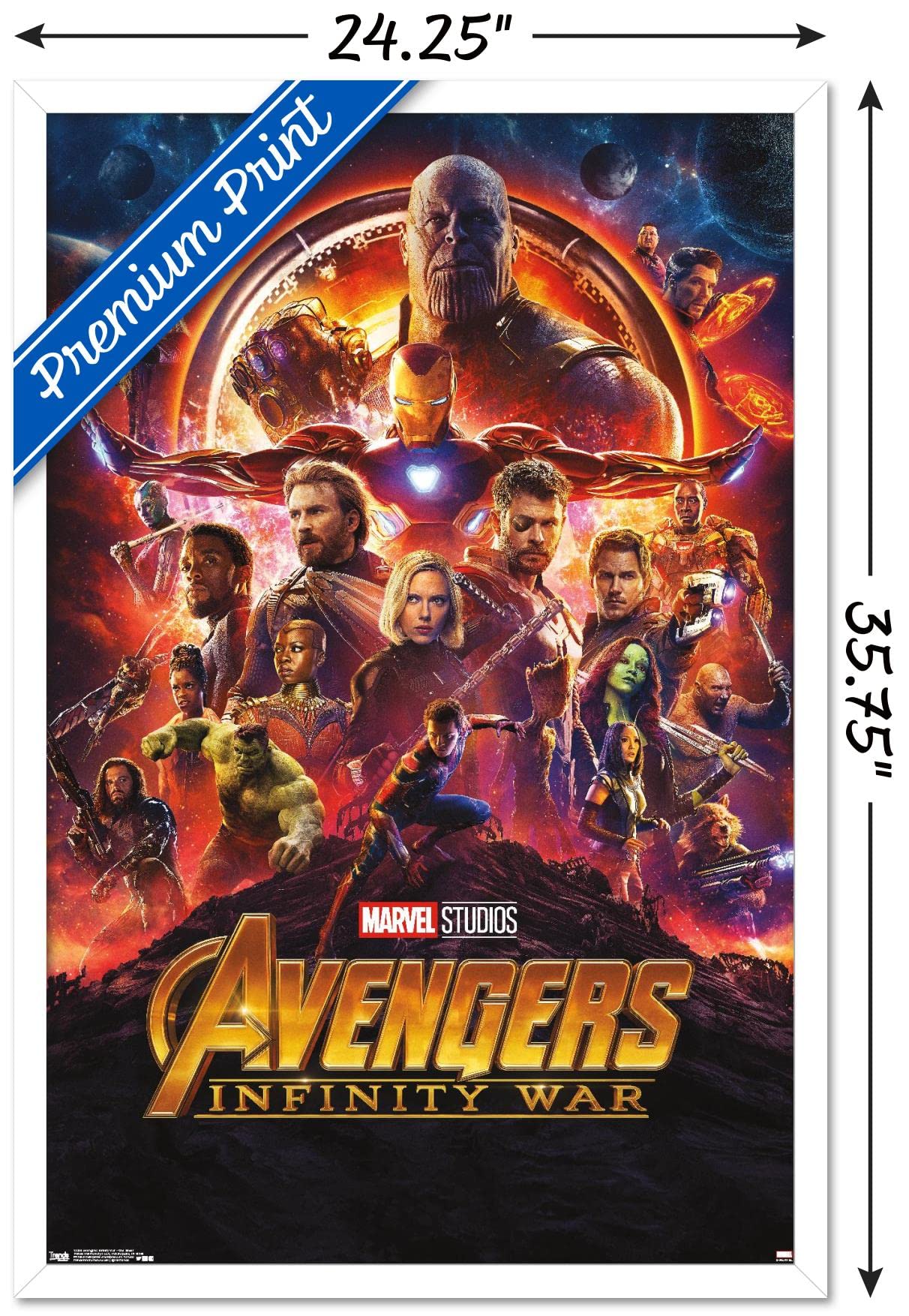 Amazon.com: Trends International Marvel Cinematic Universe