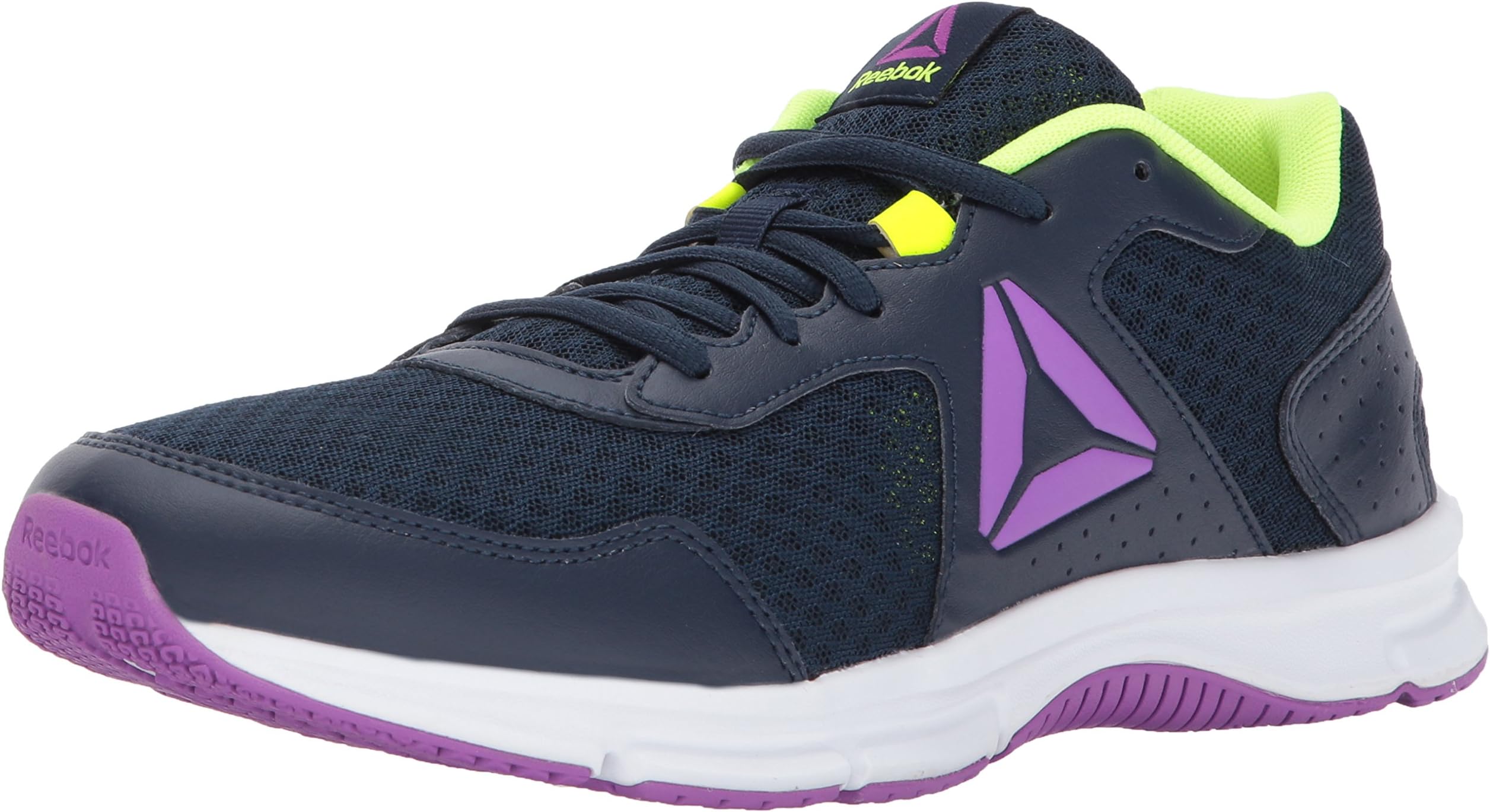 ReebokWomen's Express Runner Track Shoe, 0, Black