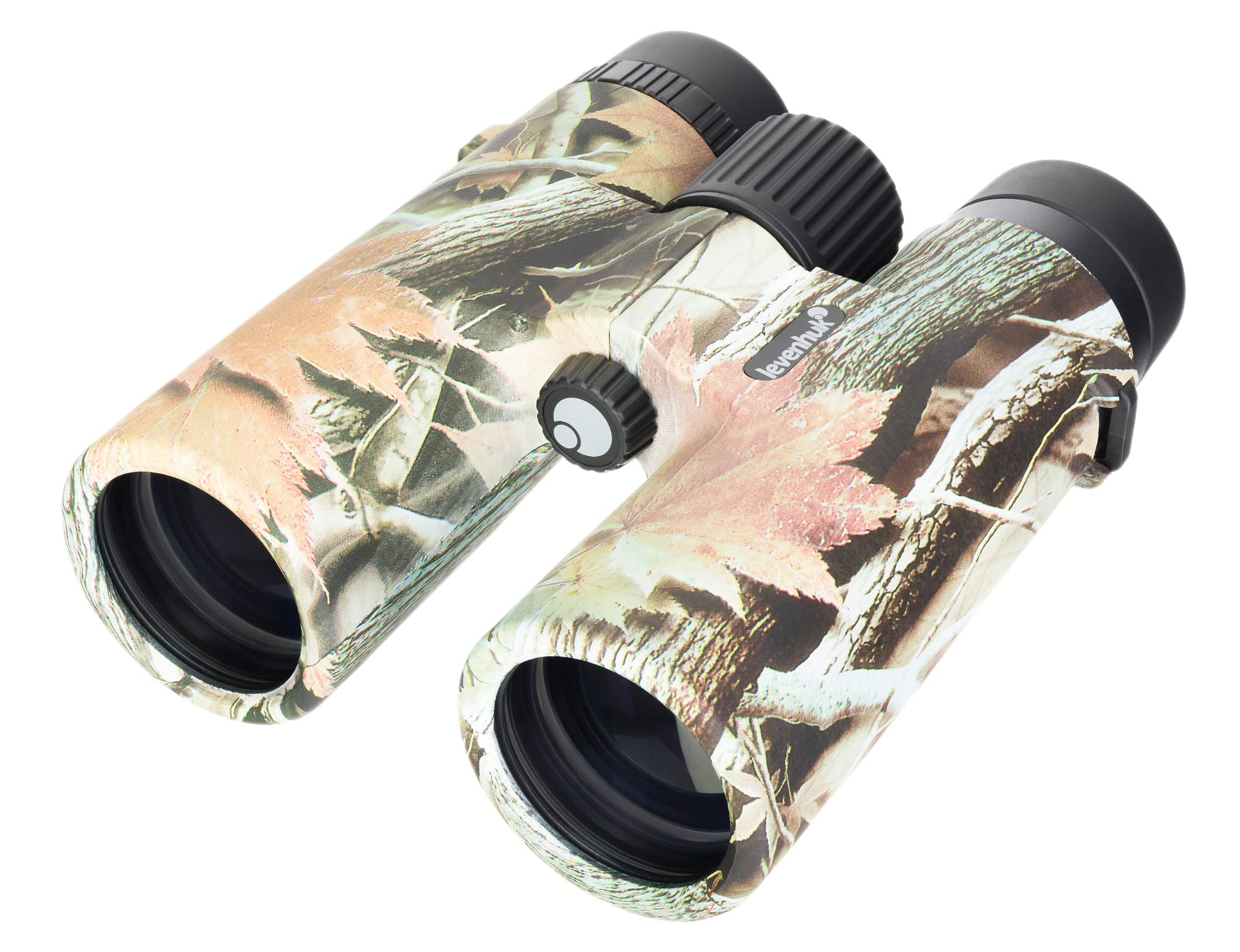 Levenhuk Camo Rind 10x42 Potente Binocolo Resistente all’Acqua, con Reticolo e Scala Telemetrica, per Misurare Facilmente le Distanze
