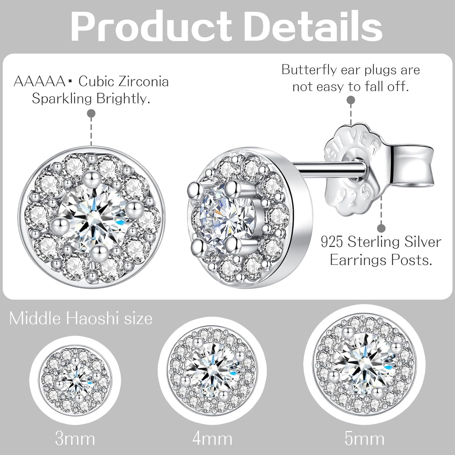 Bow Earrings for Women Simple Shiny Gold Silver Cute Dainty Earrings Tarnish Free Hypoallergenic Chunky Bow Jewelry Gifts for Her - Image 3