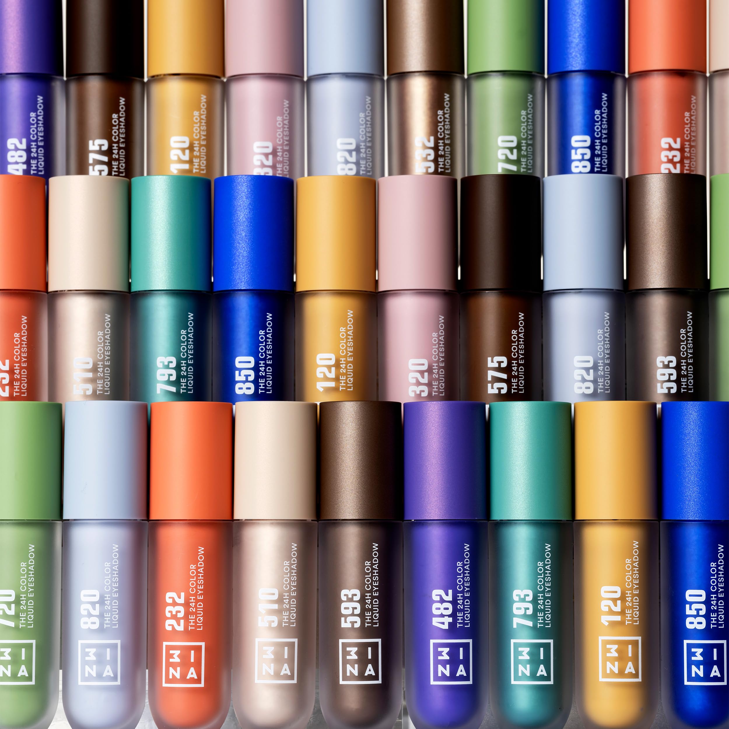 3INA MAKEUP - The 24H Color Liquid Eyeshadow 850 - Elektryczny niebieskiCień do Powiek w Płynie - Długotrwałe noszenie przez 24 godziny - Wodoodporna - Łatwy w użyciu - Vegan - Cruelty Free