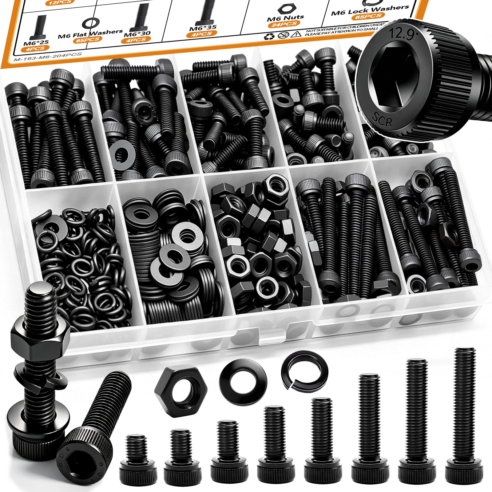 780PCS Stainless Steel Screw & Bolt Kit - DIY & Repairs -19 780PCS Stainless Steel Screw & Bolt Kit - DIY & Repairs -19