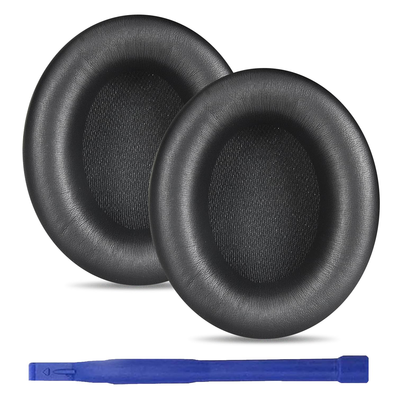 Coussinets Studio Pro sans fil en cuir protéiné noir - 8