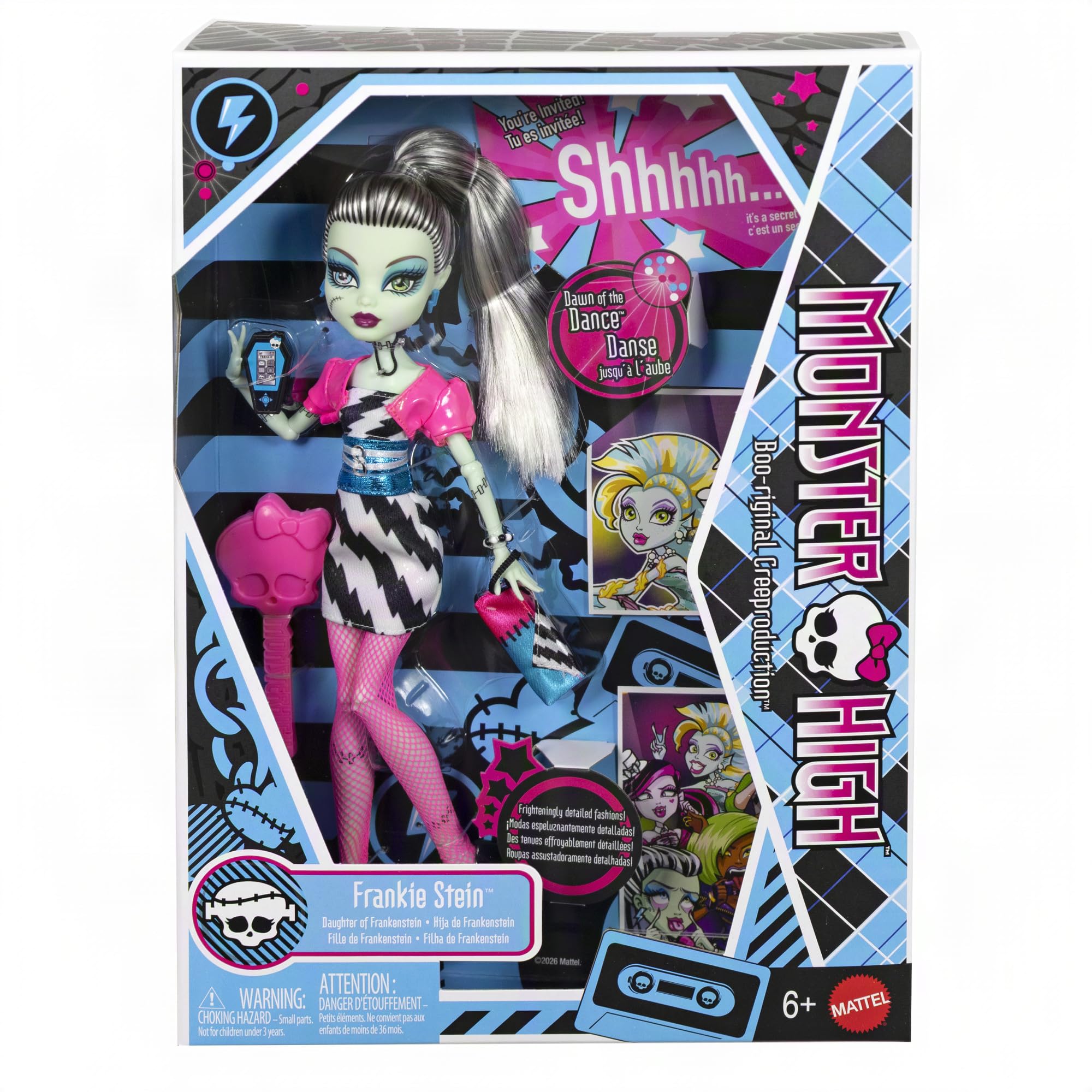 Monster High Dawn of the Dance Frankie Stein Bambola Replica