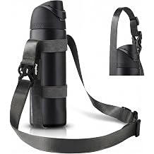EasyAcc Water Bottle Holder Strap Sling, for Owala FreeSip 24 32 40 oz, Hydro Flask, Cirkul, Yeti, Stanley Flip, Universal Water Bottles, with Carabiner, for Walking Curise Travel Bottle Excluded