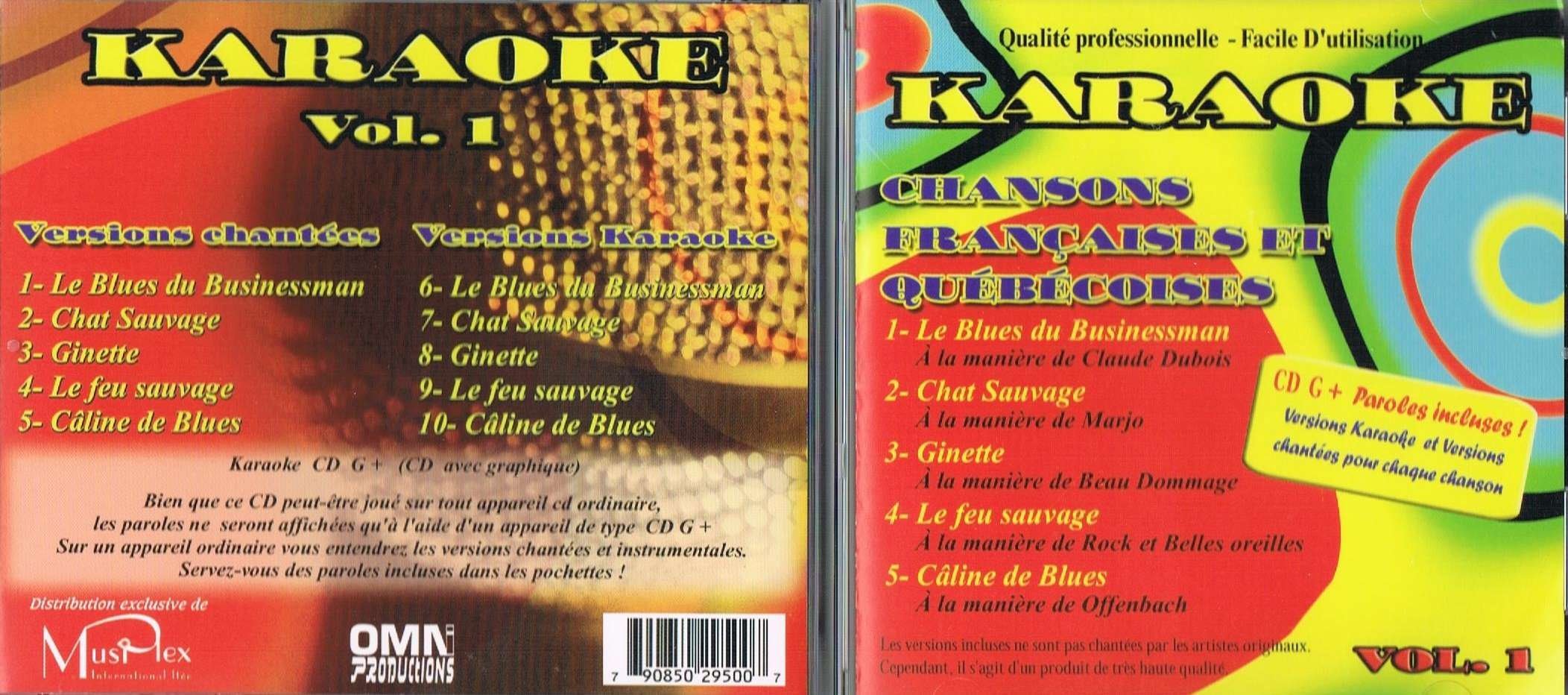 Karaoke Vol.1 [Audio CD]