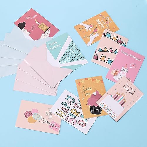 Miniatura 8 de Mr. Pen - Tarjetas de cumpleaños surtidas con sobres, paquete de 20, 4 x 6 pulgadas, paquete de tarjetas de cumpleaños, tarjetas de cumpleaños a