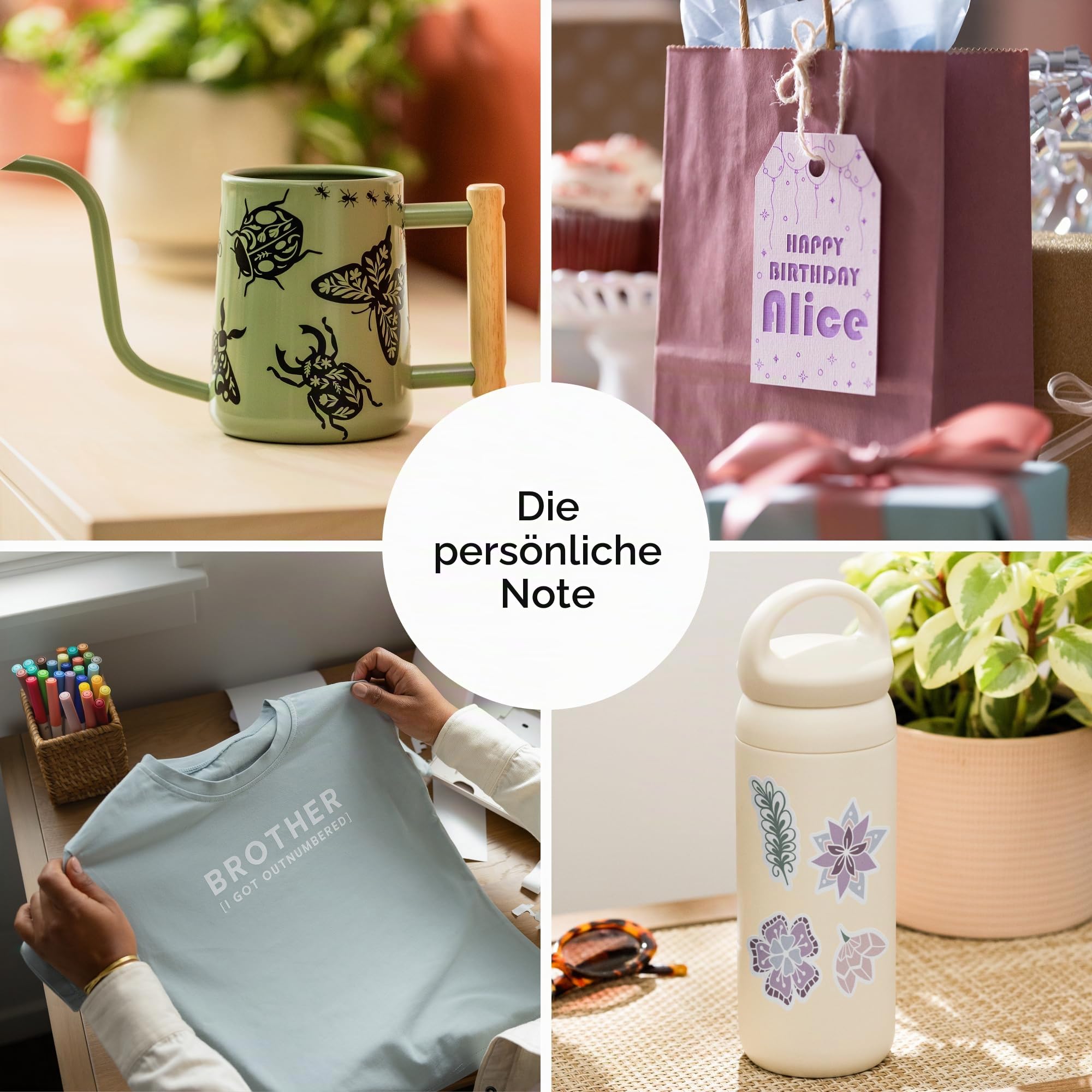 Cricut Explore 4 – Intelligente Schneidemaschine (Seashell) | Verlobungs-Paket – enthält Smart-Vinyl, Karton, Transferband, Aufbügeln HTV, Matte, Stifte, Werkzeugset und 25 Bilder in der Design Space